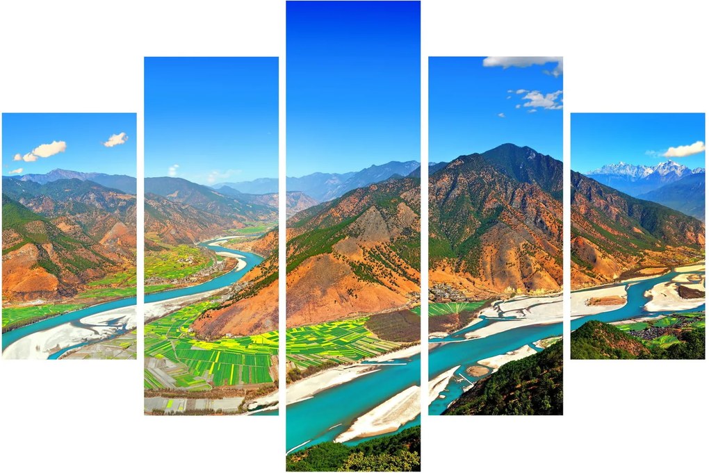 Obraz - River Yangtze (150x105 cm)