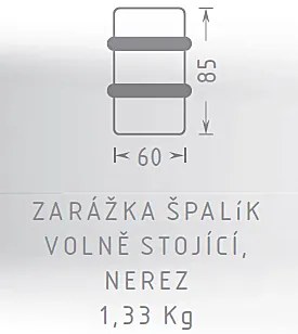 Podlahová zarážka ACT Špalík voľne stojaca (NEREZ), NEREZ, AC-T Nerez