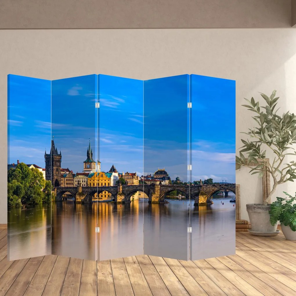 Paraván - Karlov most (210x170 cm)