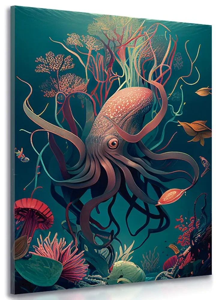 Obraz surrealistická sépia