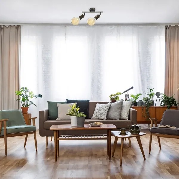 Rabalux 3215 - Bodové svietidlo FIDEL 2xE27/25W/230V