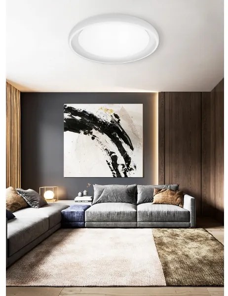 Top Light - LED Stm. stropné svietidlo SALERNO LED/60W/230V 3000-6500K biela + DO