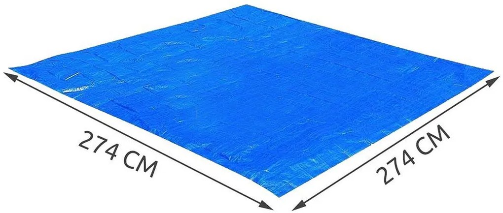 BESTWAY Flowclear Podložka pod bazén 274 x 274 cm 58000