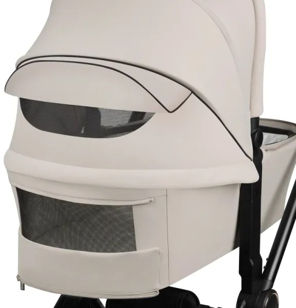 Lionelo - Kombinovaný kočík 3v1 MIKA PLUS pieskový