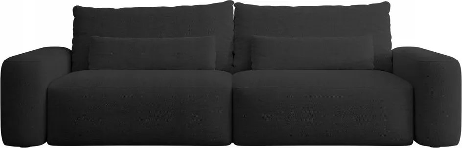 Pohovka trojsedačka Carlito 3 (čierna)