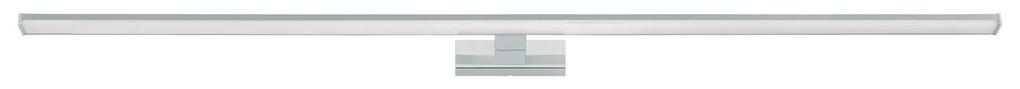 EGLO Kúpeľňové svetlo LED nad zrkadlo PANDELLA 1, 14 W, denné biele svetlo, 120 cm, chróm