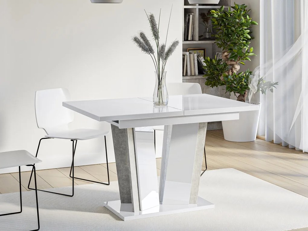 Rozkladací jedálenský stôl Lyliad II, Farby: artisan / čierna