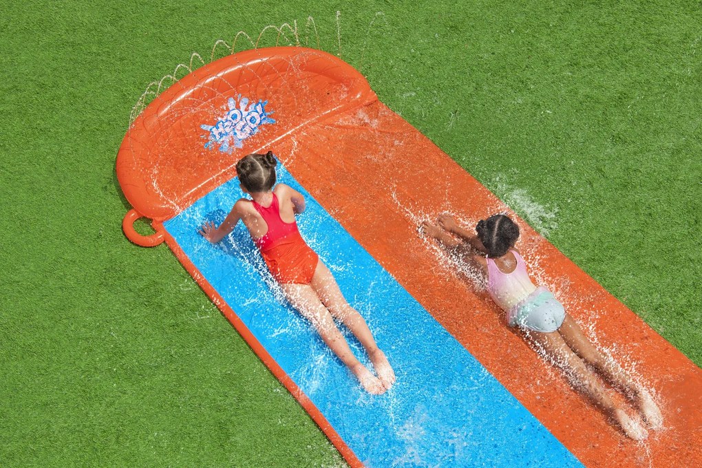 CH DVOJNÁSOBNÁ VODNÁ ŠMYKĽAVKA 488 CM *9085