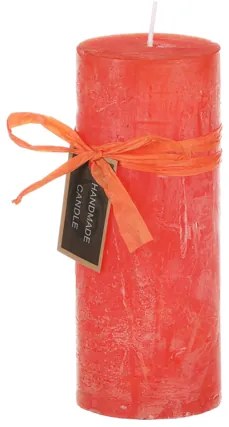 Sviečka 15cm oranžová