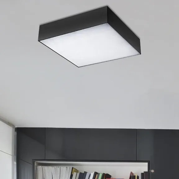 LED stropné svietidlo Monza S 40 3000K čierne