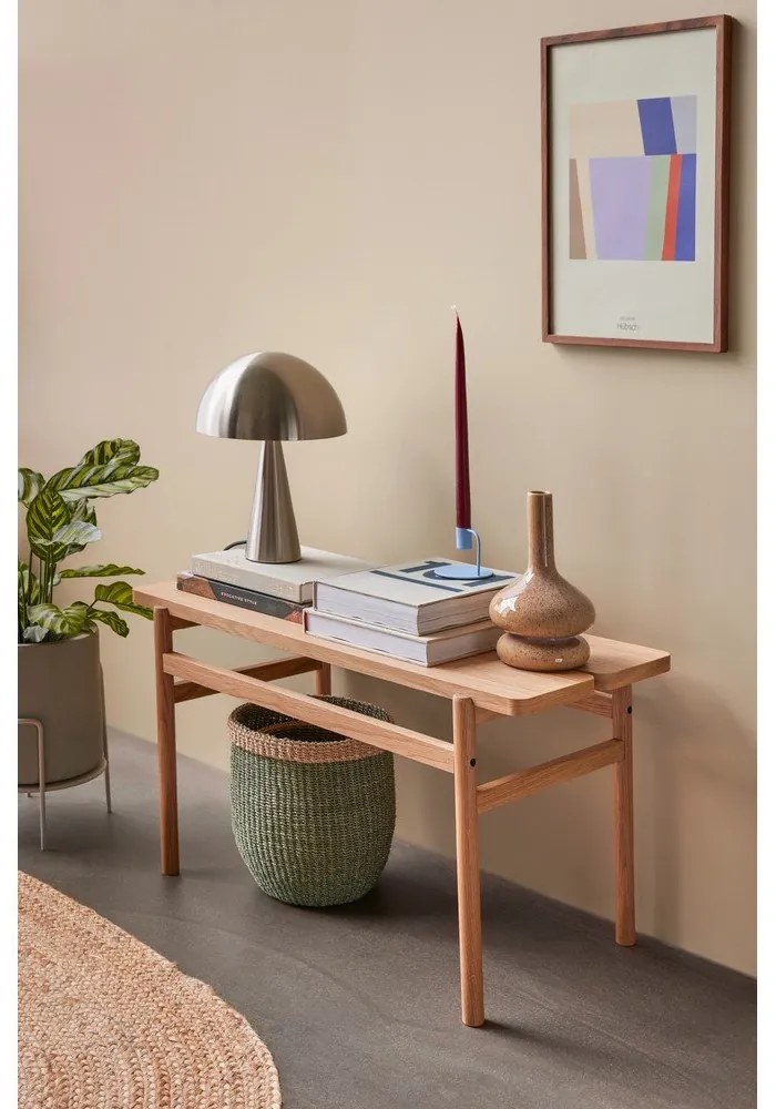 Lavica v prírodnej farbe Align – Hübsch