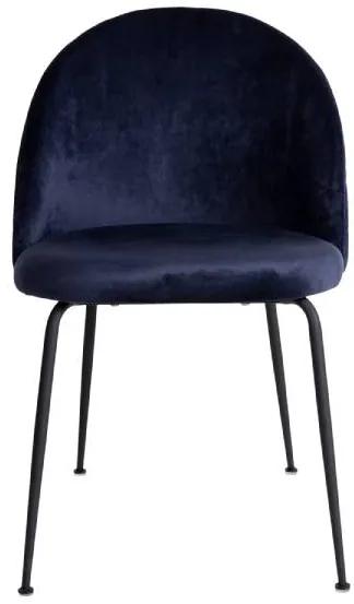 Geneve jedálenská stolička modrá