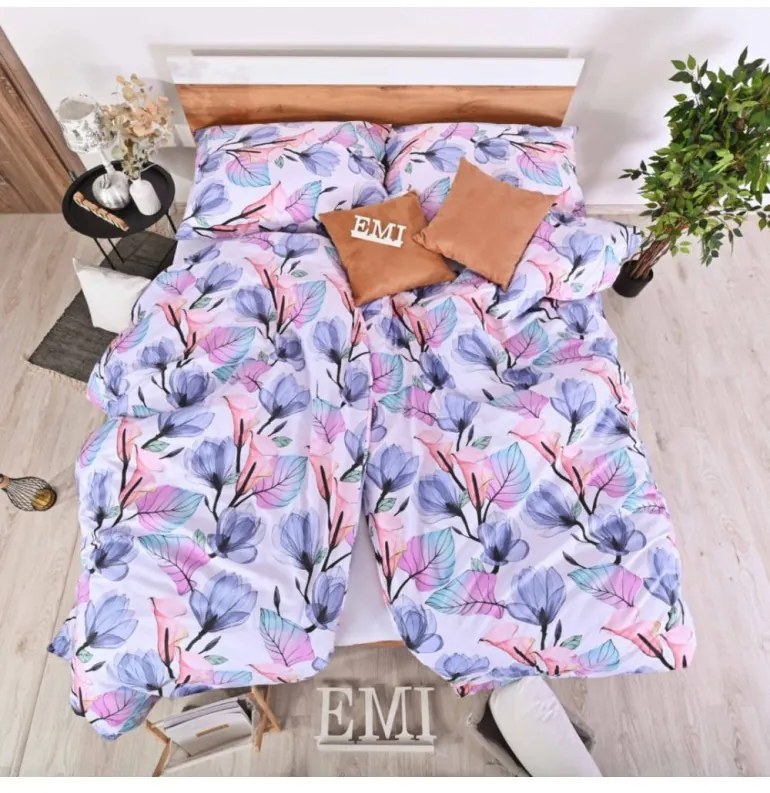 Flanelové obliečky Veronica EMI, Štandardný set jednolôžko obsahuje 1x 140x200 + 1x 70x90