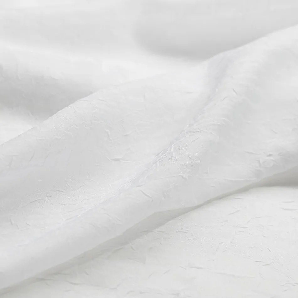 Homede Záclona Kresz Wave Tape, biela, 140 x 275 cm