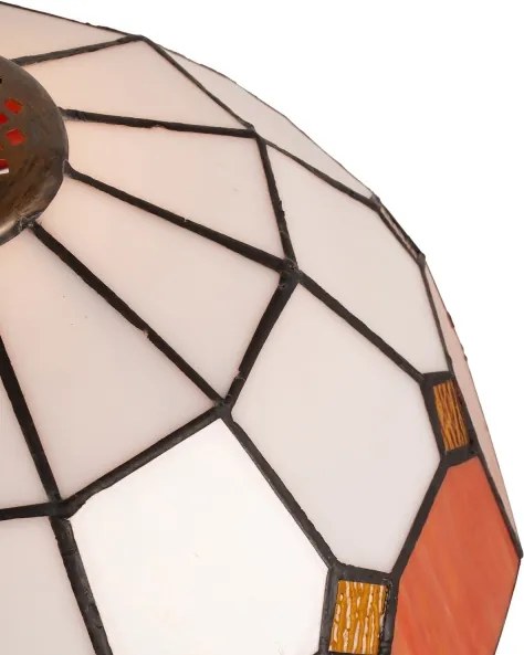 BRILAGI - Tiffany vitrážová stolná lampa SIENNA 1xE27/60W/230V