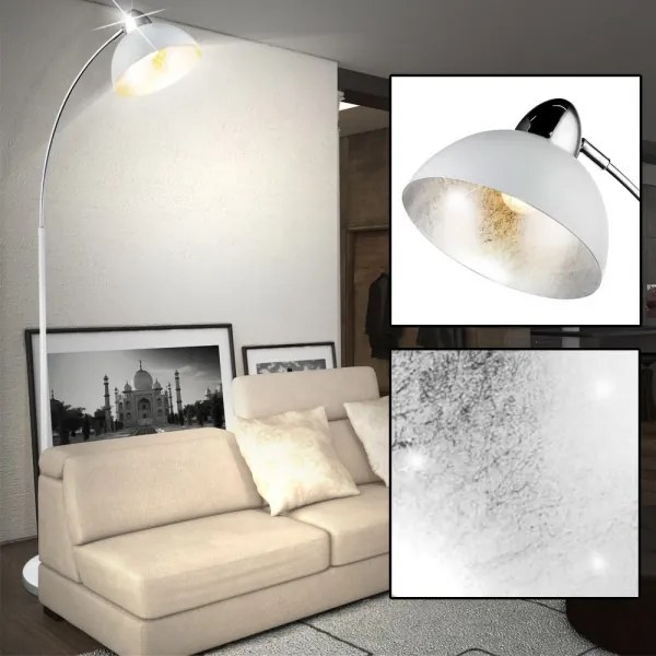 GLOBO 24703SW - Stojacia lampa ANITA 1xE27/40W/230V