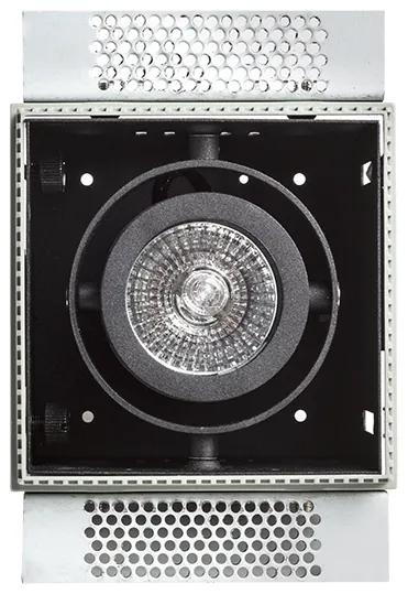 RENDL R12052 ELECTRA podhľadové svietidlo, bezrámčekové čierna