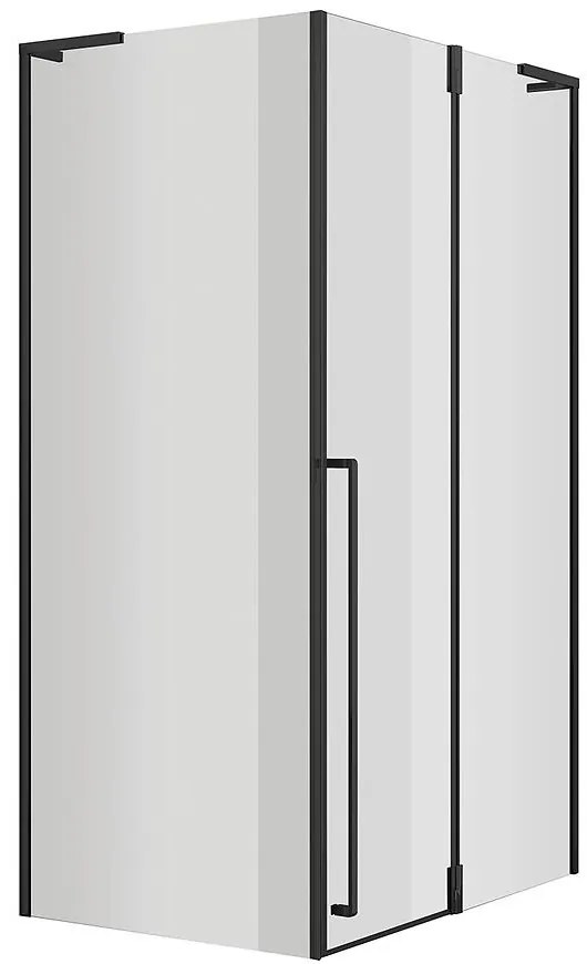 Sprchový kút Bravo 100x80x195 black