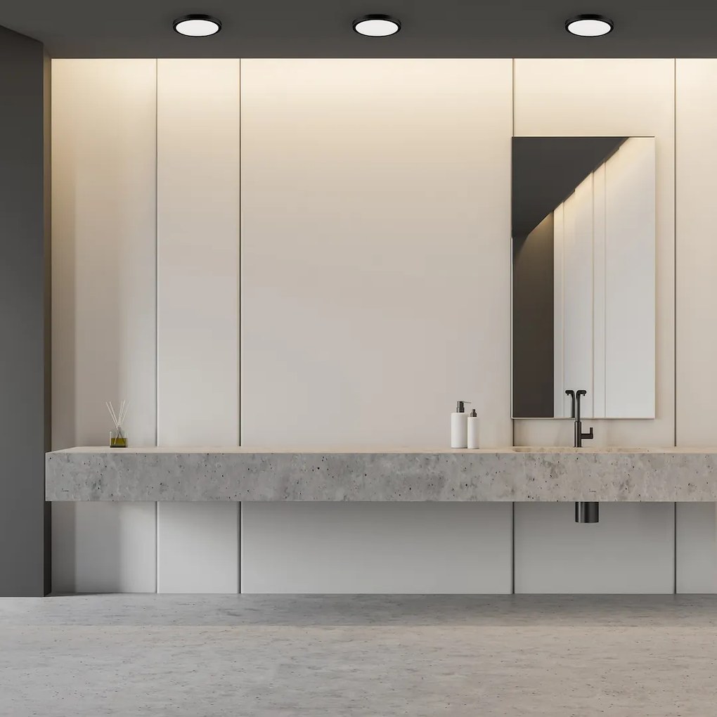 Stropné LED svietidlo Vera, 1x LED 18w, 4000k, b