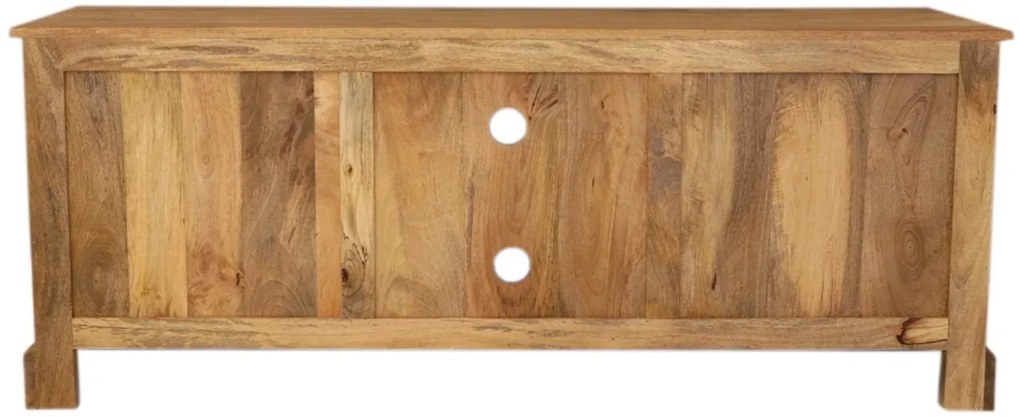 furniture-nabytek.cz - Dřevěný stolek pod tv z masivu mango 150x60x45