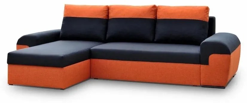 Sedacia súprava Mori, oranžová / čierna (č.1)