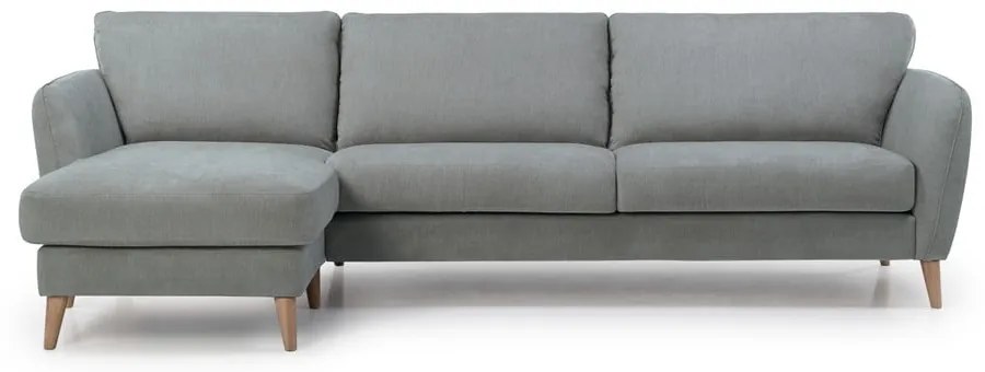 Svetlosivá rohová pohovka (ľavý roh) Oslo - Scandic