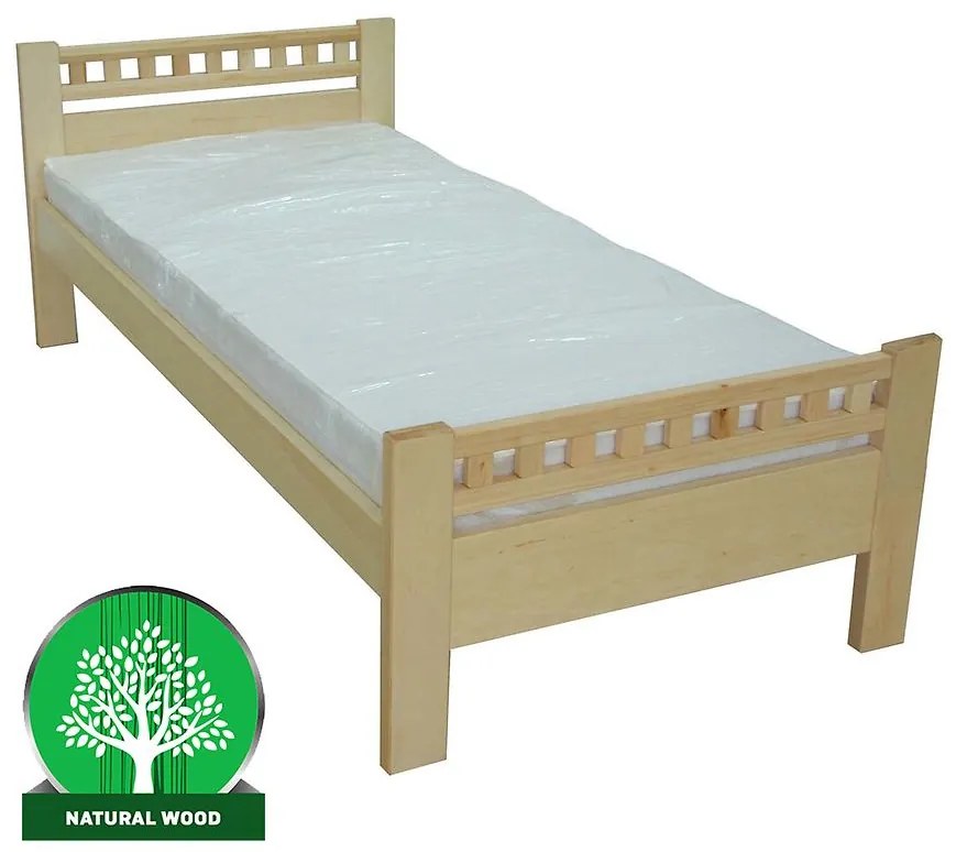 Posteľ Milena 90x200 jelša