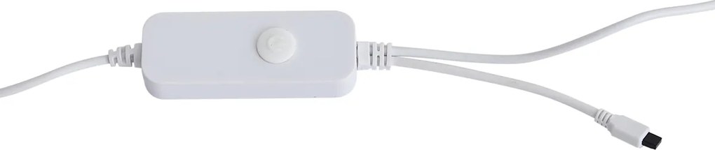 Svetelná reťaz biela so zástrčkou 3 m vrátane LED stmievateľná v Kelvinoch IP44 - Ropy