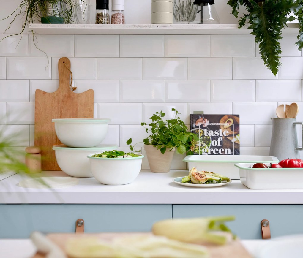 Smaltovaná hranatá forma na pečenie