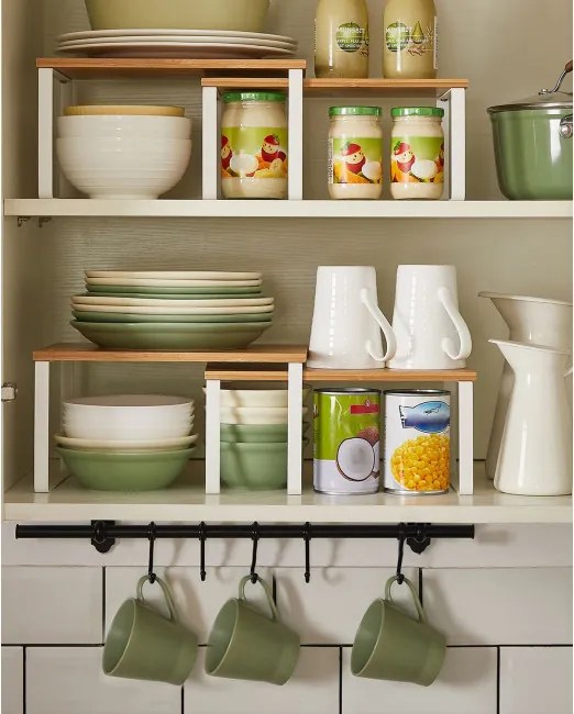 Set 4 kuchynských políc KCS010N01