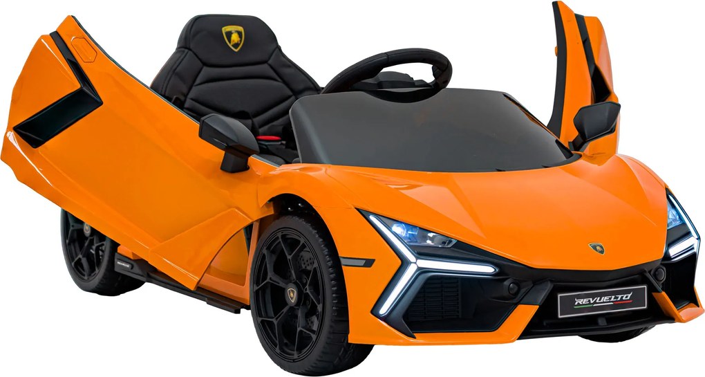 Ramiz Lamborghini Revuelto vozidlo Oranžová
