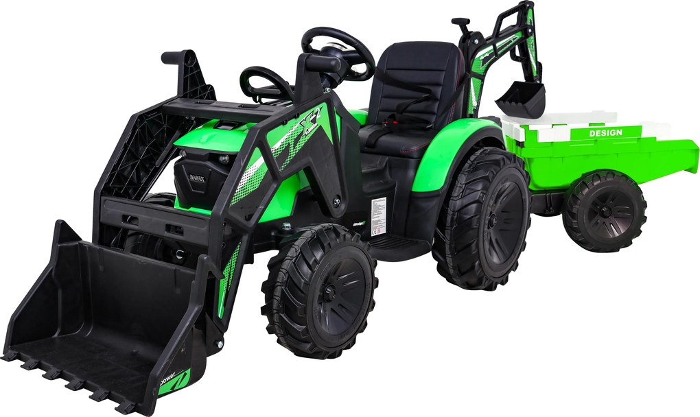 Ramiz Traktorový príves 720-T zelený