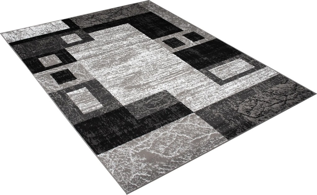 TA Koberec K871A GRAY CHEAP PP CRM Sivý Obdĺžnikový Rozmer: 60x100 cm
