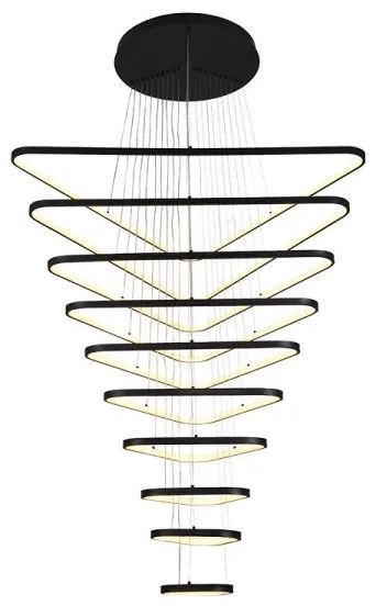 LED Stmievateľný luster na lanku LED/385W/230V 3000-6500K + diaľkové ovládanie