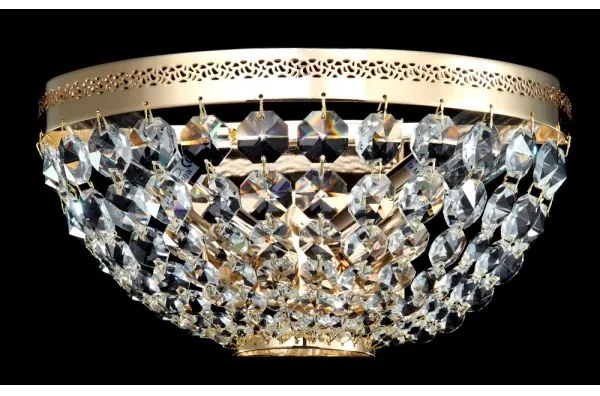 Maytoni DIA700-WL-02-G - Stropné svietidlo OTTILIA 2xE14/60W/230V