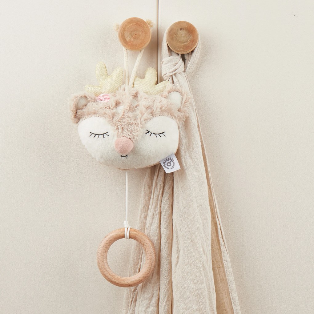 Bieco - Závesná hračka s hudbou - jelenček Ella