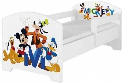 Babyboo Detská posteľ 140 x 70 cm Disney - Mickey Friends BabyBoo 111675