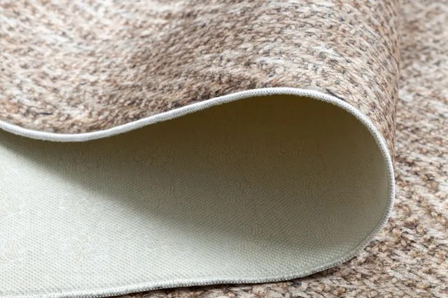 Koberec protišmykový ANDRE 1577 Jodelka, chevron - béžový