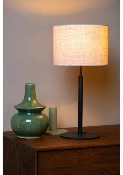 Lucide 45509/81/38 - Stolná lampa MAYA 1xE27/40W/230V krémová