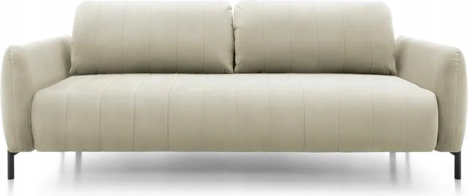 Pohovka trojsedačka Newbie (krémová čierna)