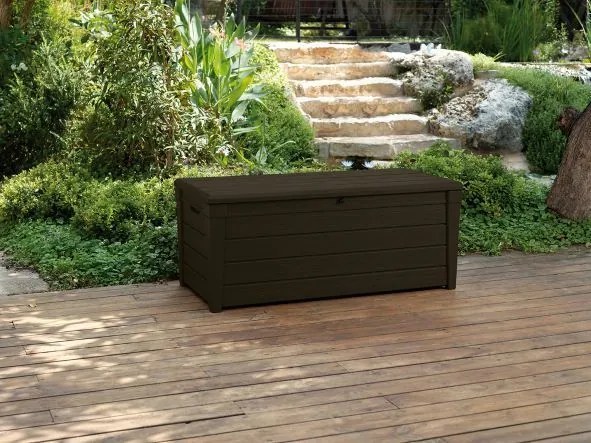 Keter BRIGHTWOOD box - 455L - hnedý