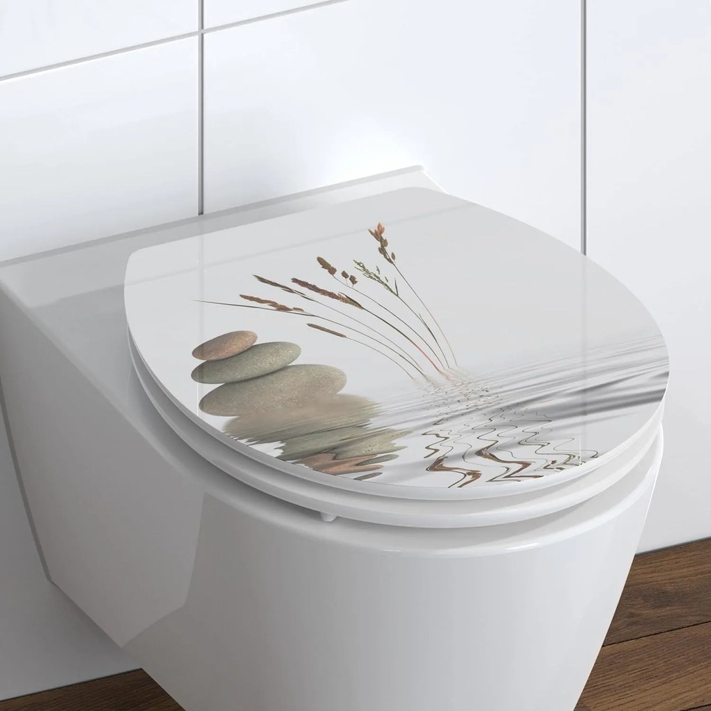 Eisl Sanitär WC doska MDF Soft Close Balance High Gloss 80522