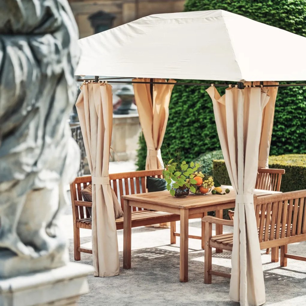 Záhradná lavica Bandung, 3-miestna, teak