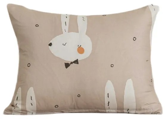 Dekoračný poťah na vankúš WHITE RABBIT 40x50 cm, béžový