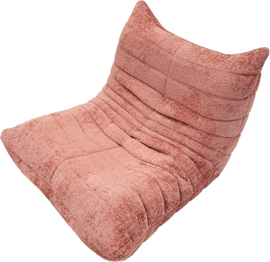 Ružový sedací vak z textílie buklé Mask – Mauro Ferretti