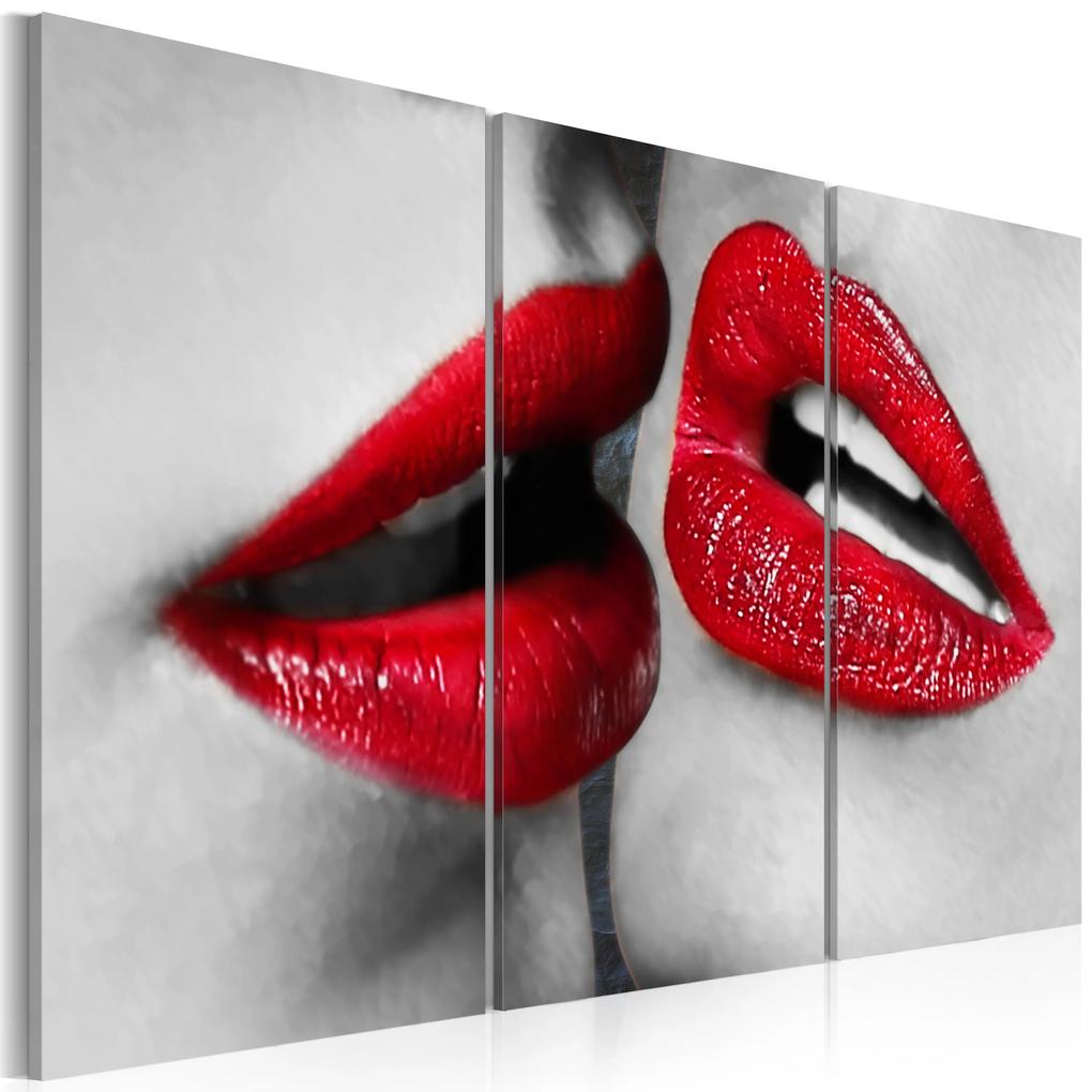 Artgeist Obraz - Hot lips Veľkosť: 60x40, Verzia: Premium Print