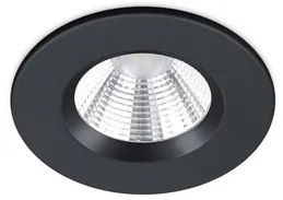 Trio Zenia led zapustené svietidlo čierna tr 680710132 TR680710132