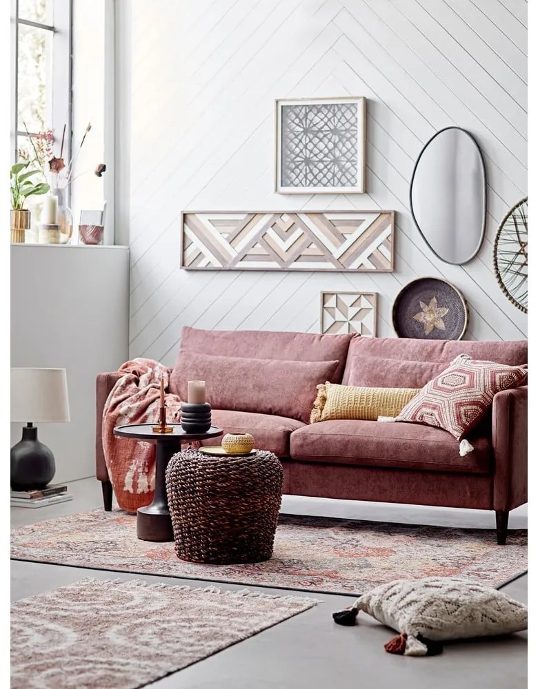 Drevená nástenná dekorácia 122x33 cm Lunna - Bloomingville