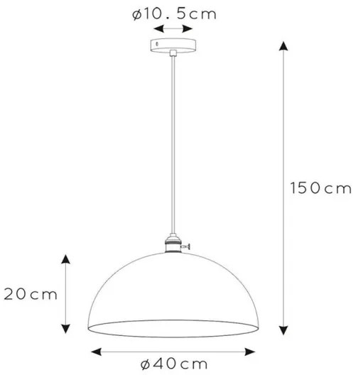 Lucide 30485/40/41 - Luster na lanku MARNE 1xE27/60W/230V béžová