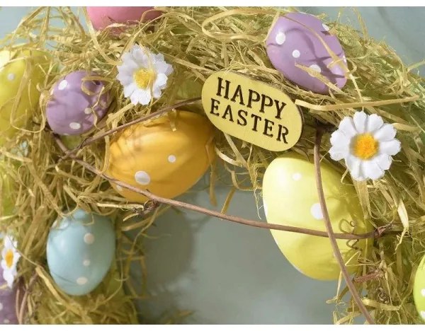 Veniec Happy Easter 32 cm